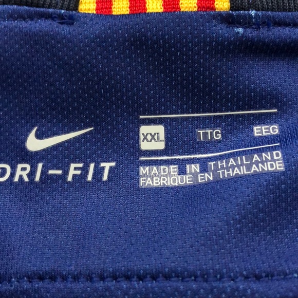 ✨SOLD✨Nike Men's 2018/19 Barcelona Home Soccer Jersey - Picture 5 of 5